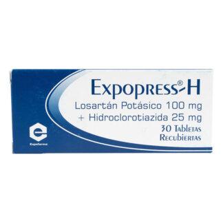 Expopress Losartan H 100 Mg 25Mg 30 Tabletas Ex