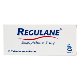 Regulane Eszopiclona 3 Mg 15 Tabletas