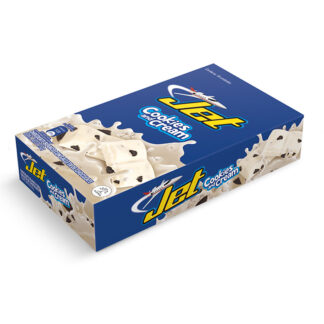 Chocolate Jet Cookies And Cream 21 Gr 10 Unidades