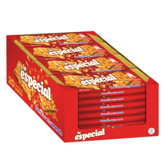 Barra La Especial Maní Caramelo  38 G 20 Unidades