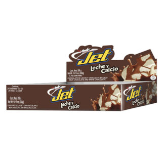 Chocolatina Jet Leche Calcio 24 Unidades 1231