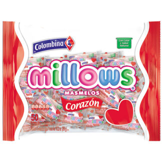Masmelo Millows Corazón 50 Unidades