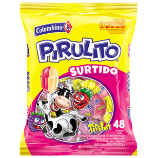 Tipitin Pirulito Surtido 48 Unidades 432 Gr