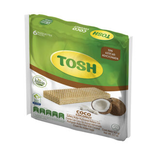 Galleta Tosh Wafer Multicereal Coco 6 Unidades