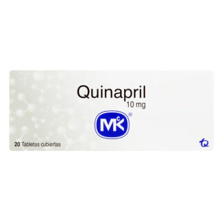Quinapril 10 Mg 20 Tabletas Mk