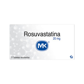 Rosuvastatina 20 Mg 7 Tabletas Mk