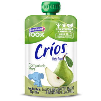 Compota Críos Pera 113 Gr