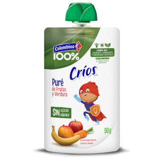 Pure Críos Mango Banano Y Zanahoria 90Gr