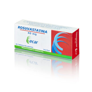 Rosuvastatina 40 Mg 30 Tabletas Ecar (A)(3%+)