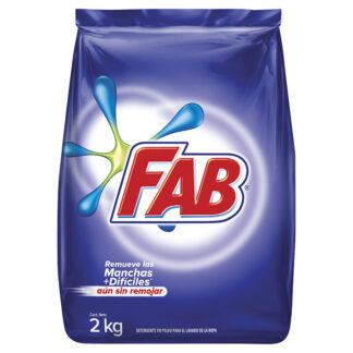 Detergente Polvo Fab Floral 2000Gr
