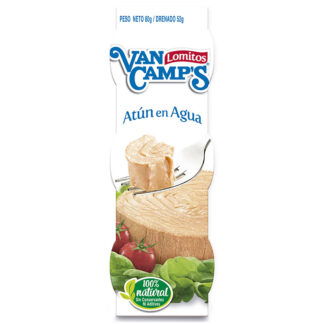 Atún En Agua Van Camps 80 Gr 3 Unidades