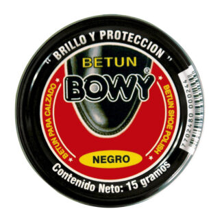 Betún En Pasta Bowy No.1 Negro 15 Gr