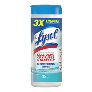 Lysol Wipes Ocean Fresh 35 Unidades