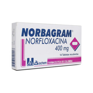 Norbagram 400 Mg 14 Tabletas