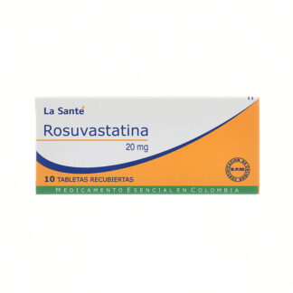 Rosuvastatina 20 Mg 10 Tabletas Ls