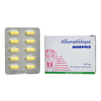 Alfametildopa 250 Mg 30 Tabletas Mp