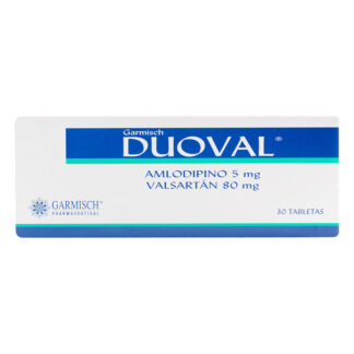 Duoval 5/80 Mg 30 Tabletas
