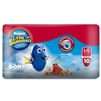 Traje Baño Huggies Little Swimmers L X 10 Unidades