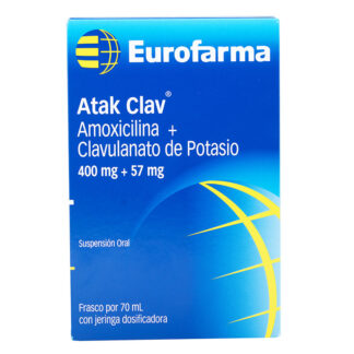 Atak Clav 400/57 Mg Frasco X 70 Ml