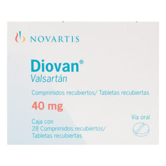 Diovan 40 Mg 28 Tabletas