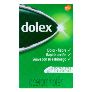 Dolex 500 Mg 200 Tabletas (A)